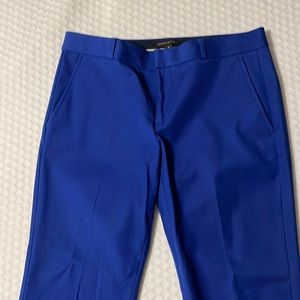 Bold blue BR dress pants